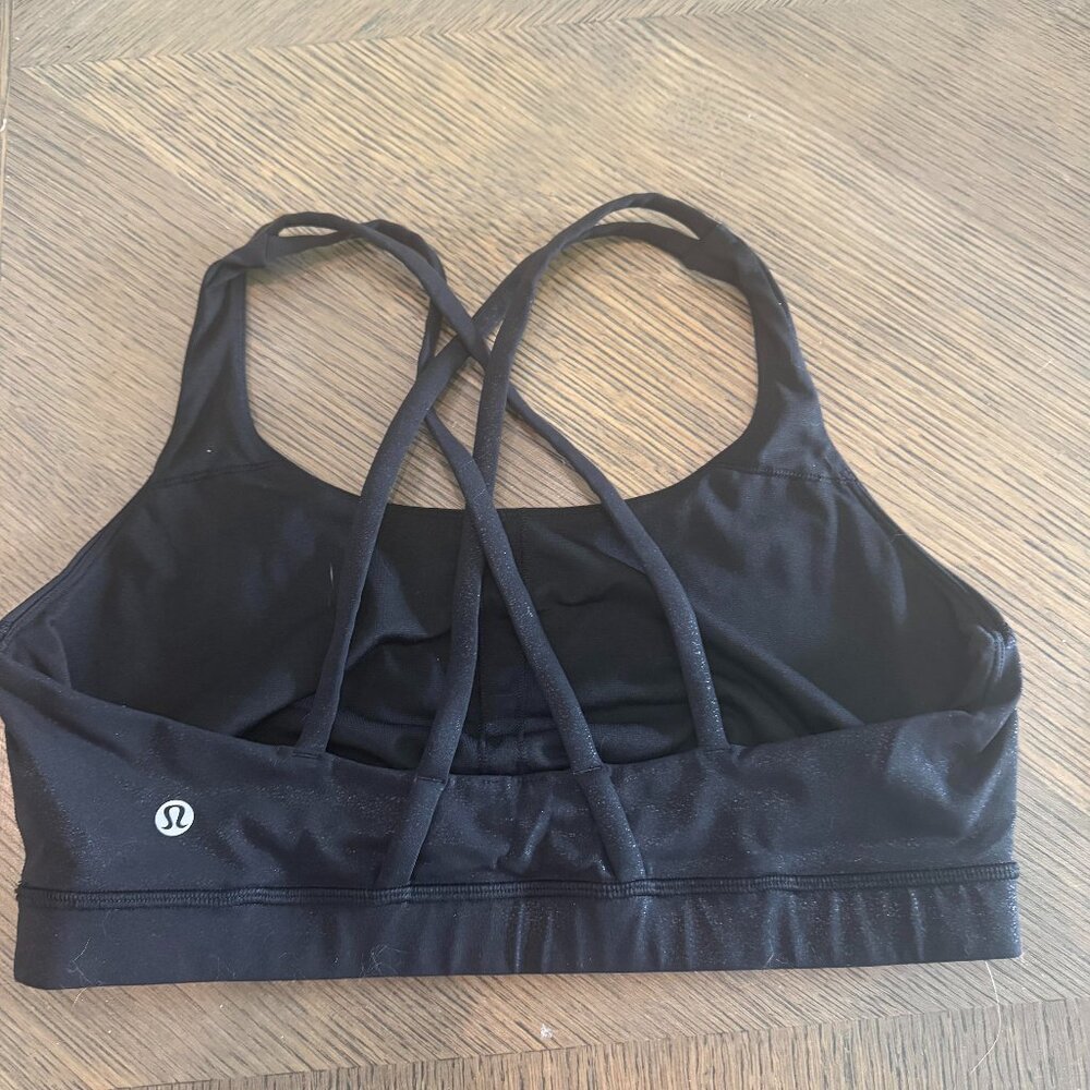 Lululemon Black Energy Bra